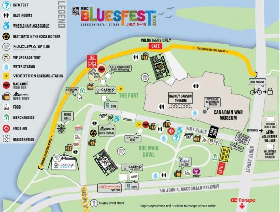 Navigating Bluesfest